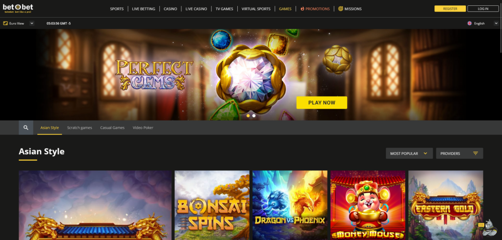 bet o bet casino slots