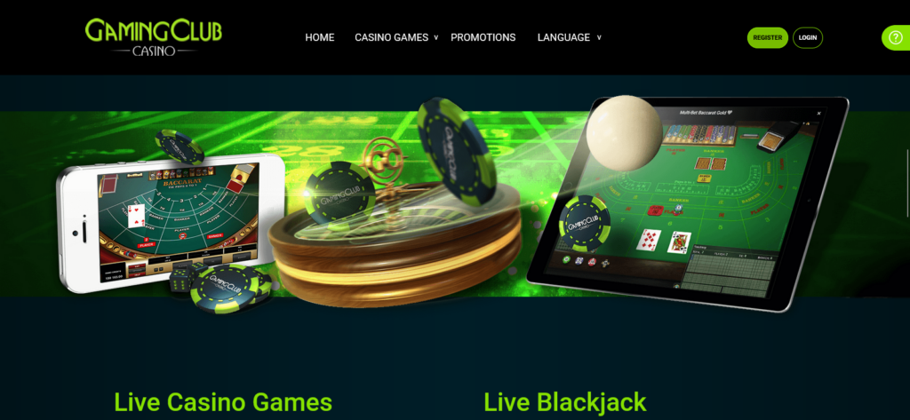 Gaming Club casino live games