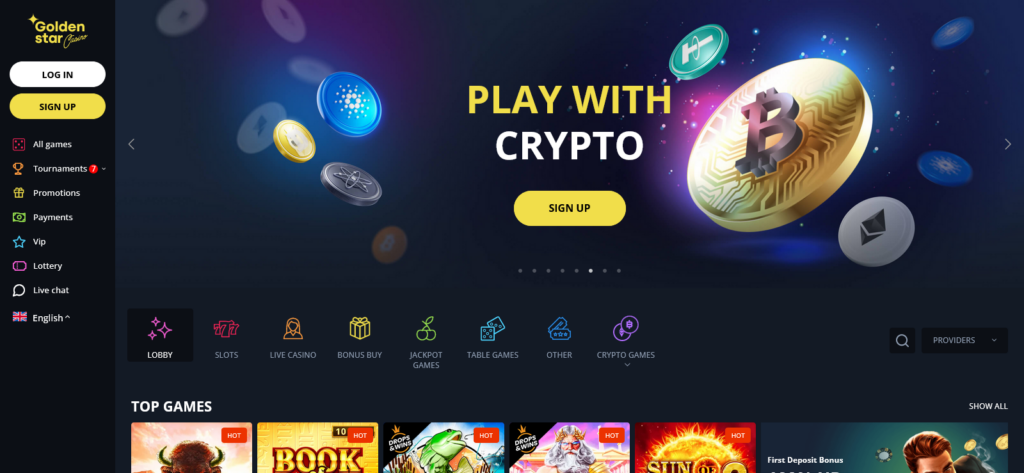 Golden Star crypto casino