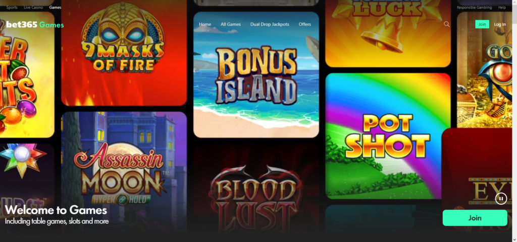 Bet365 casino slots