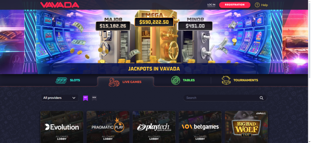 vavada casino live games