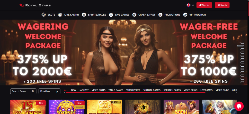 Royal Stars casino site