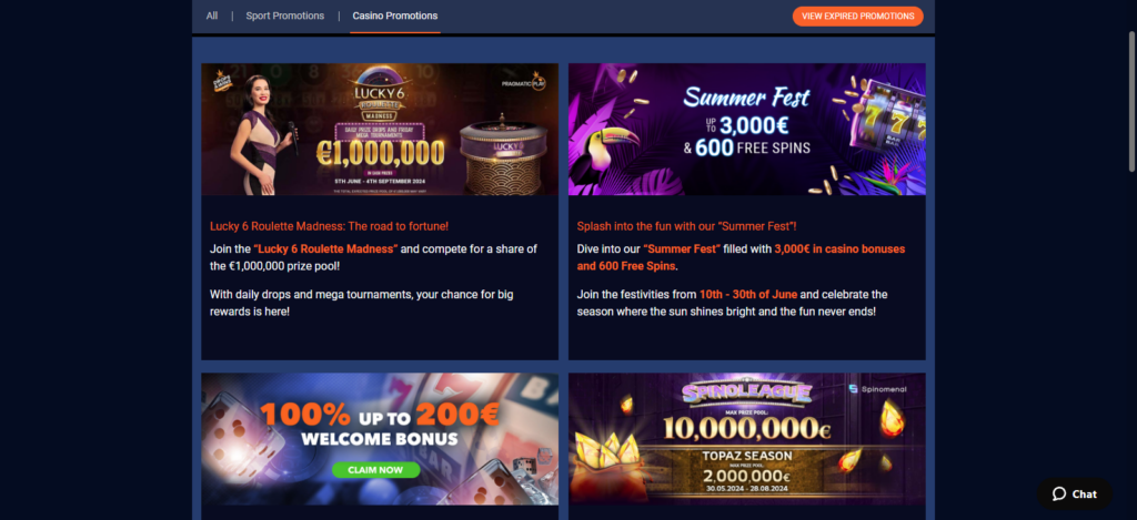 Dreambet casino bonuses and promotions