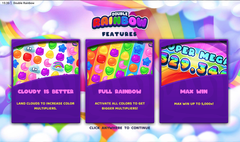 Double Rainbow slot game