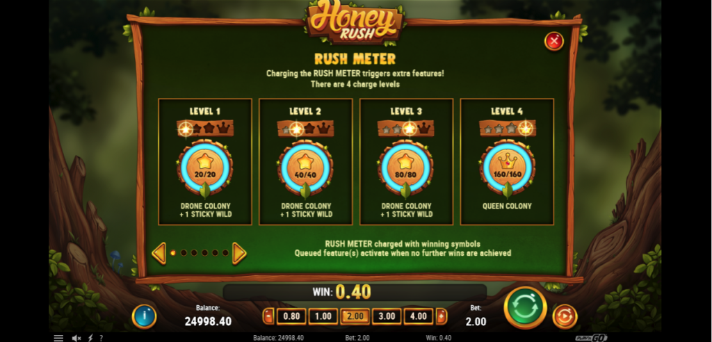 Hot to play Honey Rush